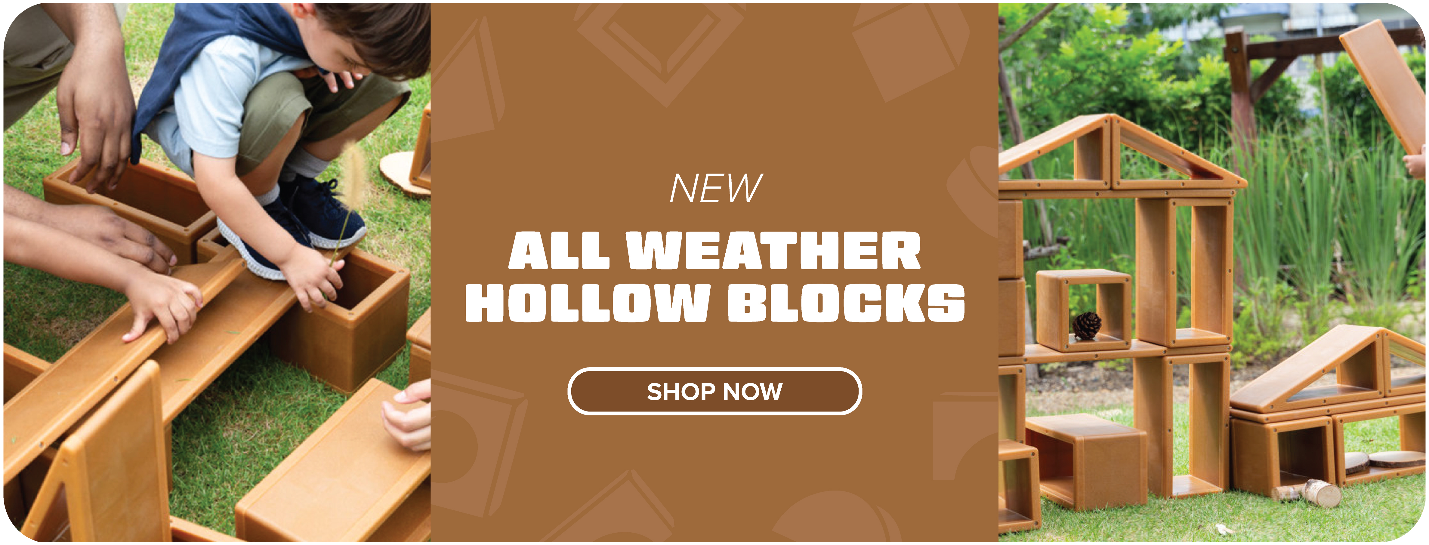 NEW ALL WEATHER HALLOW BLOCKS
