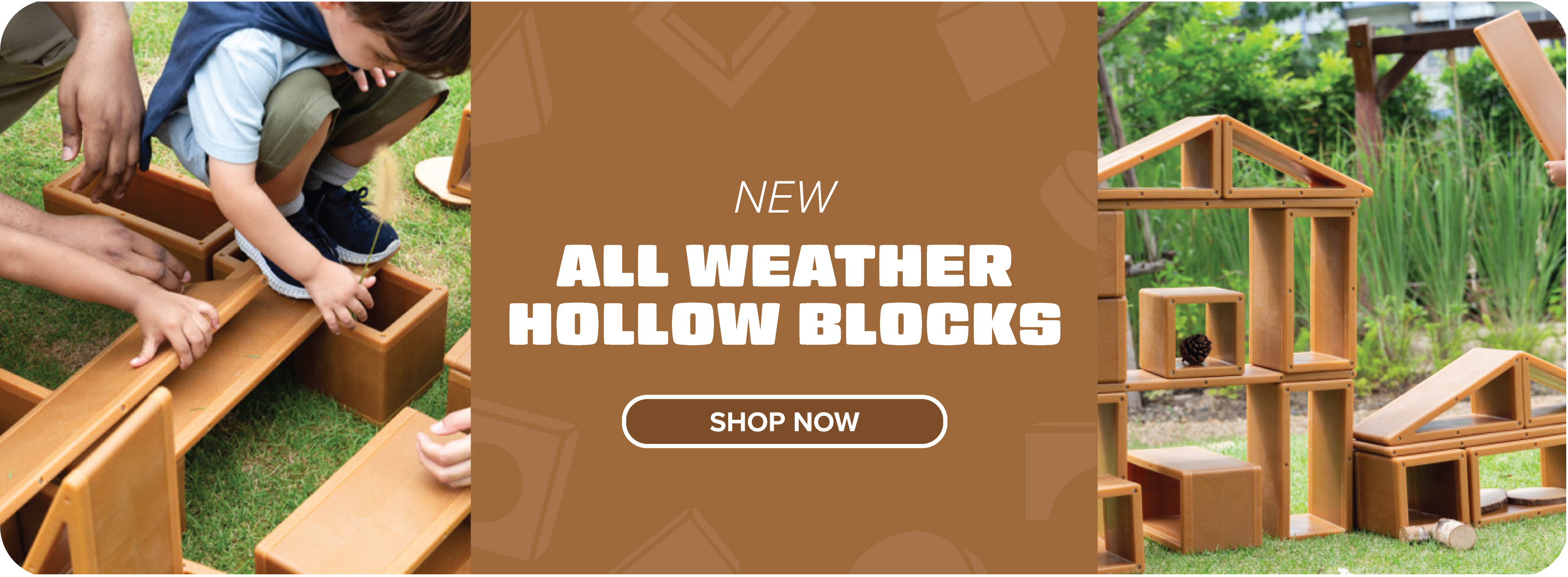 NEW ALL WEATHER HALLOW BLOCKS