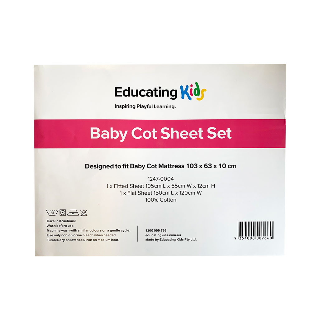 Sheet Set For Baby Cot