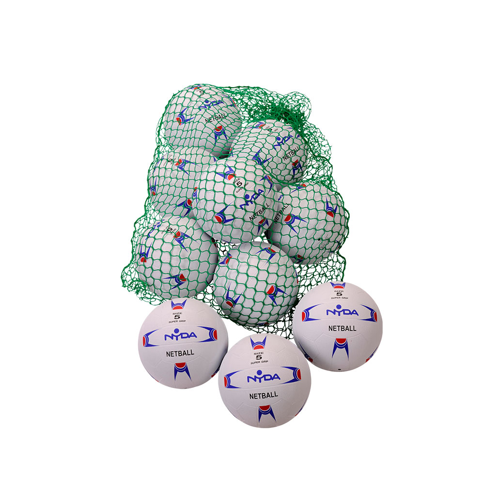 NYDA Rubber Nylon Netball Kit 5