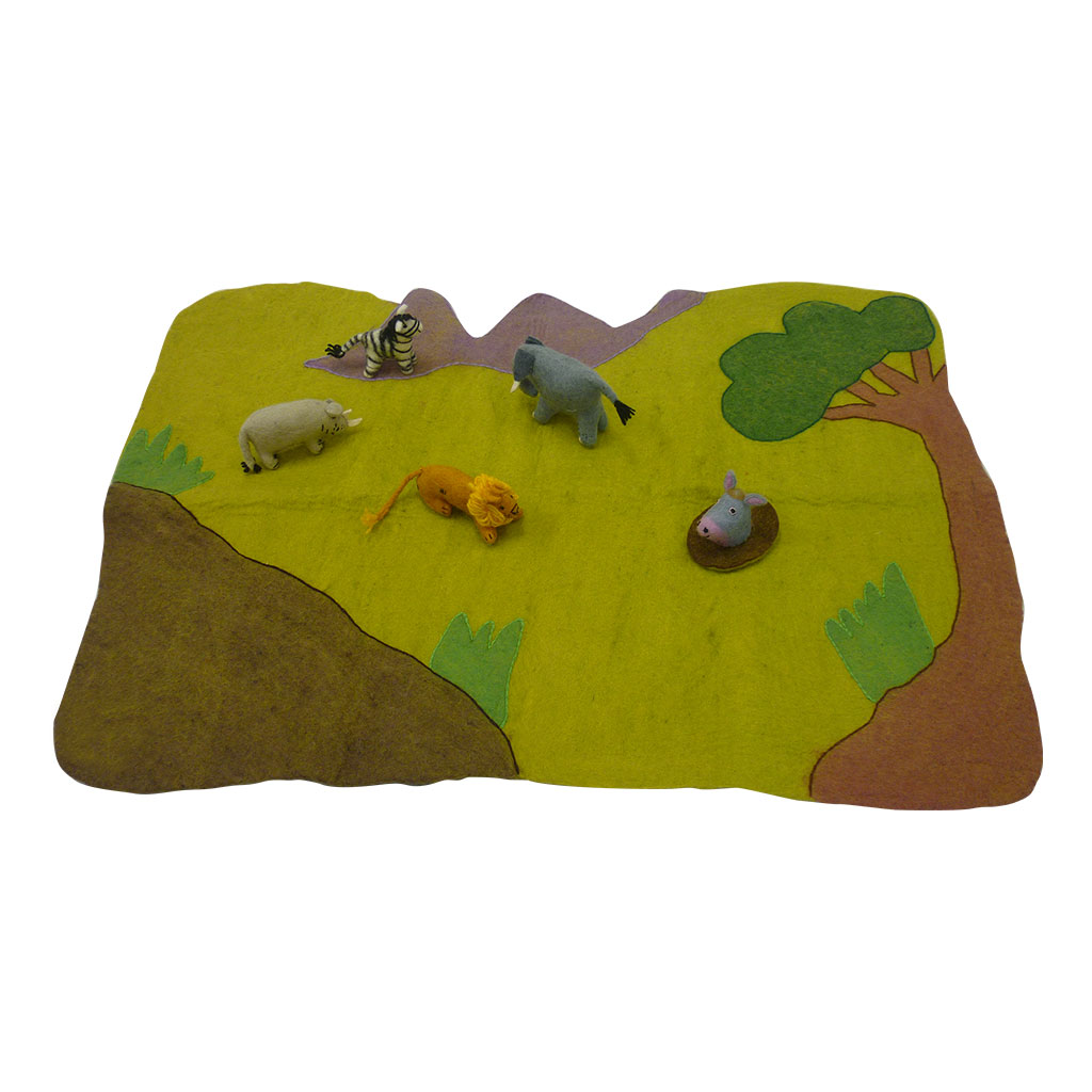 Felt African Playmat