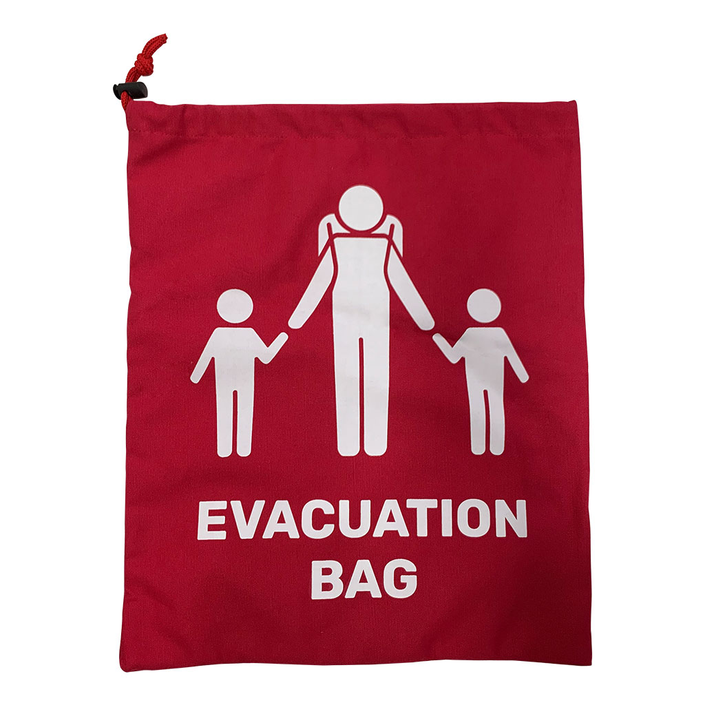 The Evacuation Bag Red