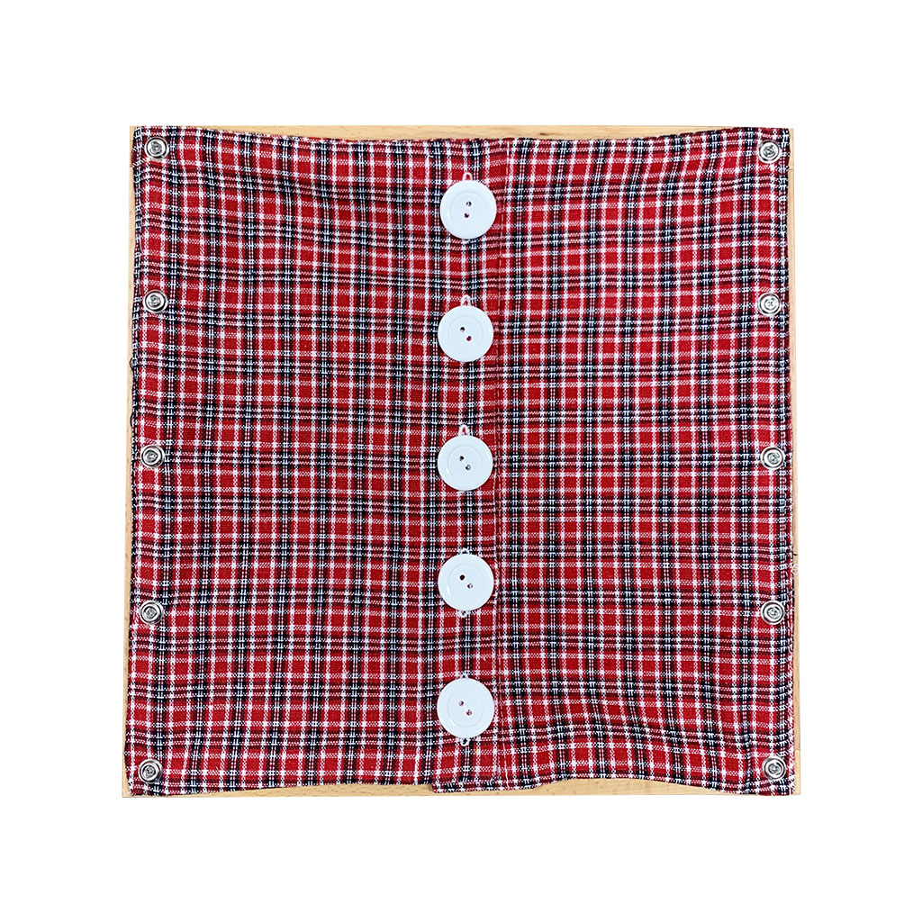 Large Buttons Dressing Frame