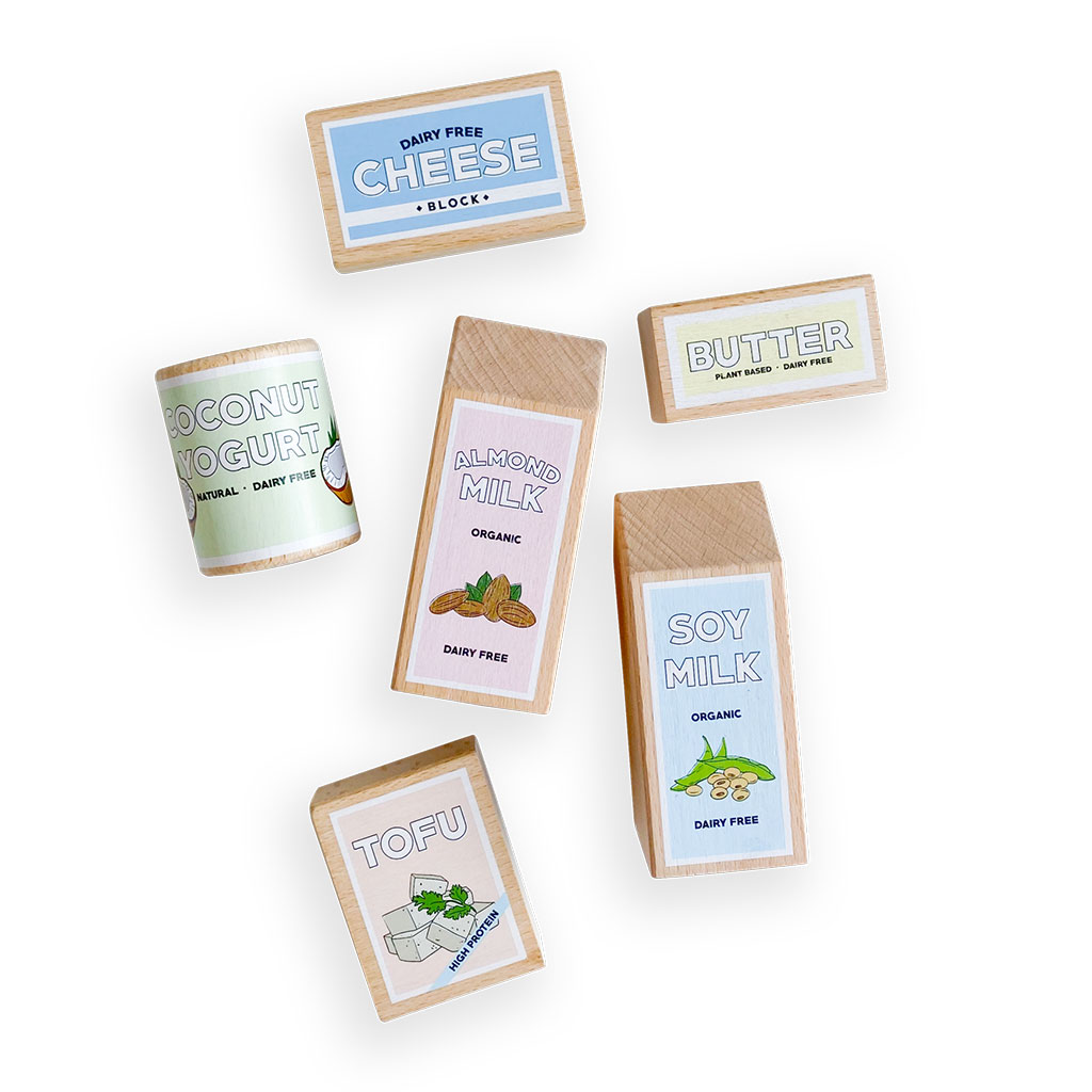 Vegan Play Food Set of 6